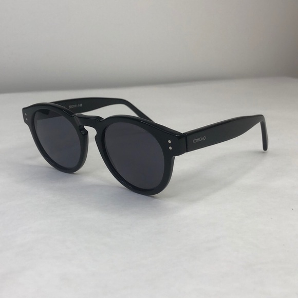 KOMONO Clement Glossy Black Sunglasses NEW display picture 3